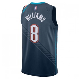 Män Oklahoma City Thunder Tröja Jalen Williams Nike 2025-26 City Edition Svart Swingman